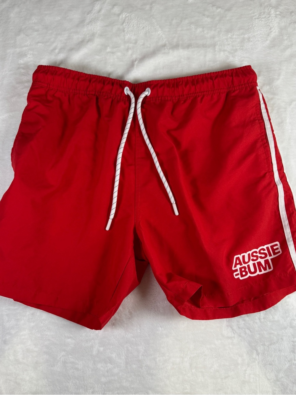 AussieBum Red Swim Trunks Men’s XL Beach Swimwear